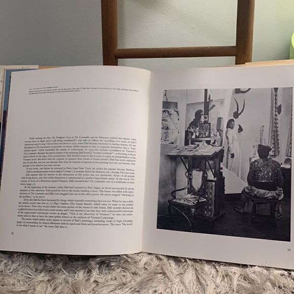 Vintage The World of Salvador Dali by Robert Descharnes 1962 ATIDE Art Book - Picture 8 of 17